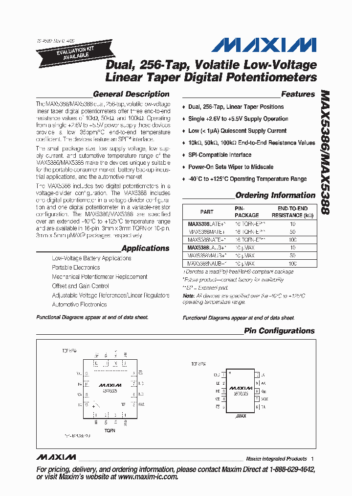 MAX5386MATE_4545676.PDF Datasheet