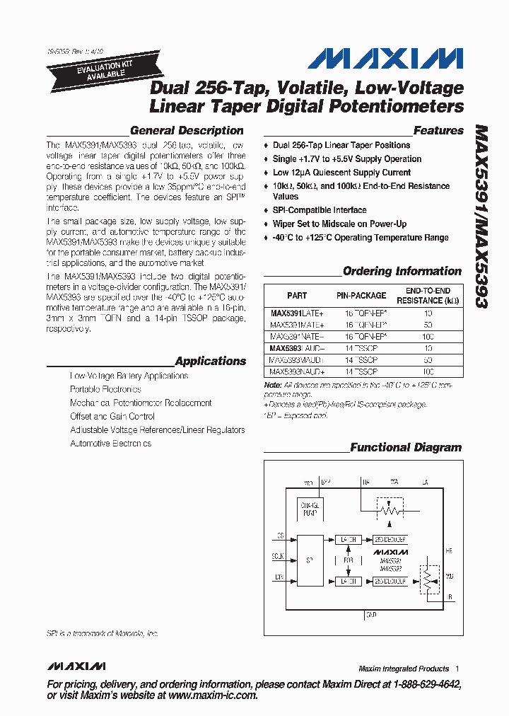 MAX539110_4857845.PDF Datasheet