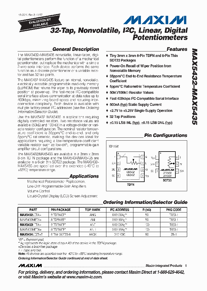 MAX5432LETA_4167332.PDF Datasheet