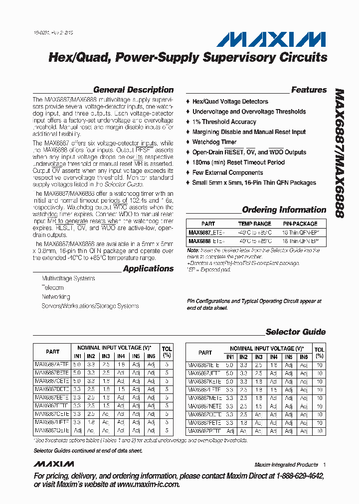 MAX6887RETE_4896778.PDF Datasheet