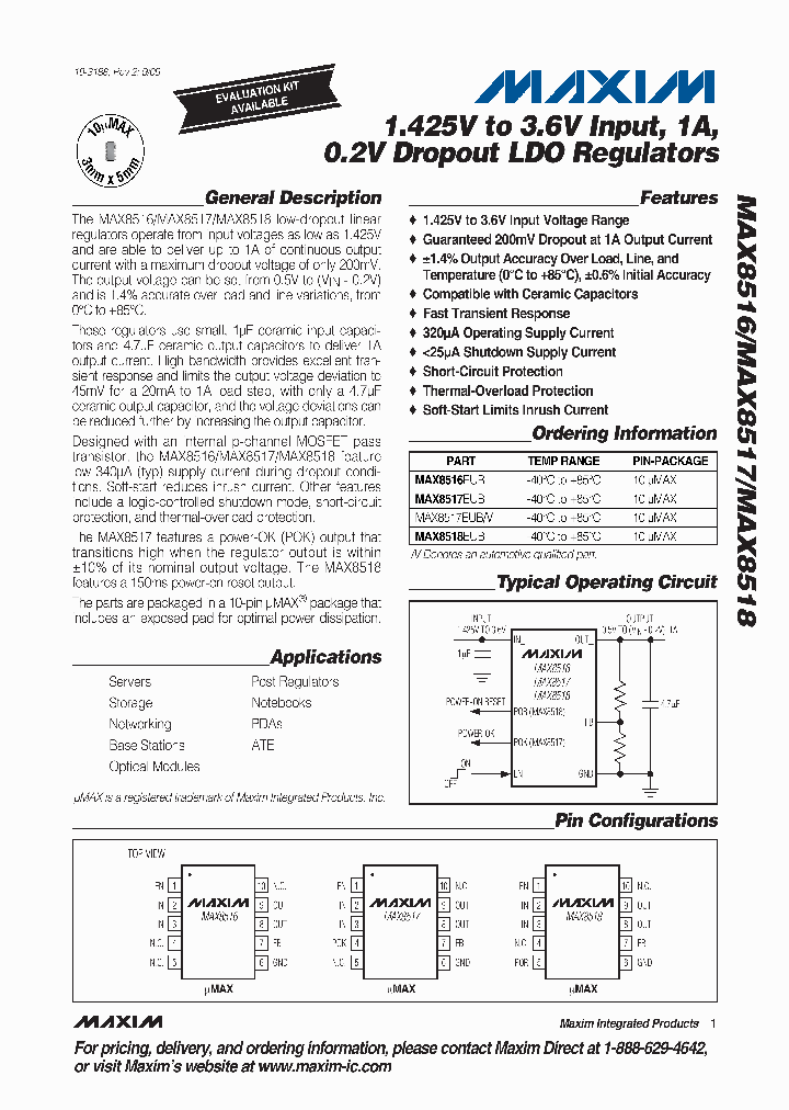 MAX8517EUBV_4919193.PDF Datasheet