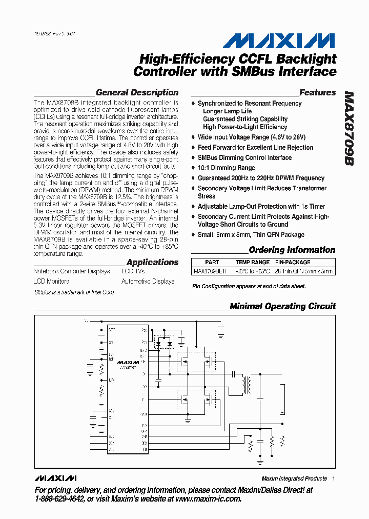 MAX8709B_4186380.PDF Datasheet