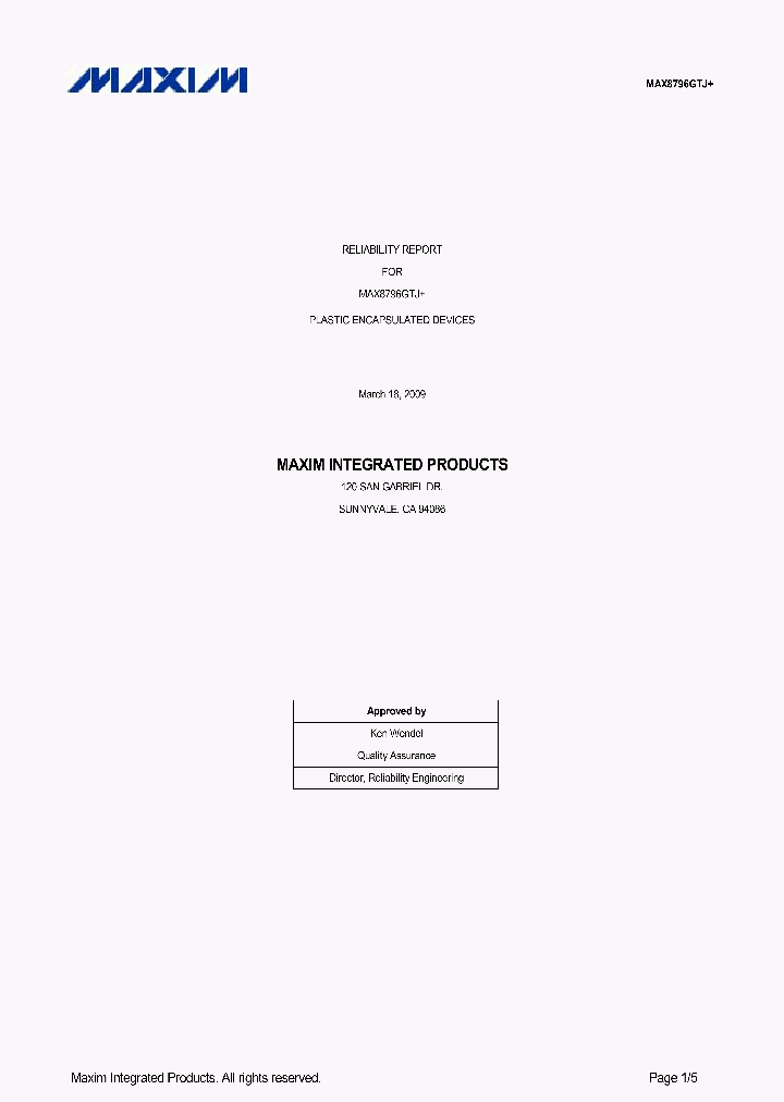 MAX8796GTJ_4623372.PDF Datasheet