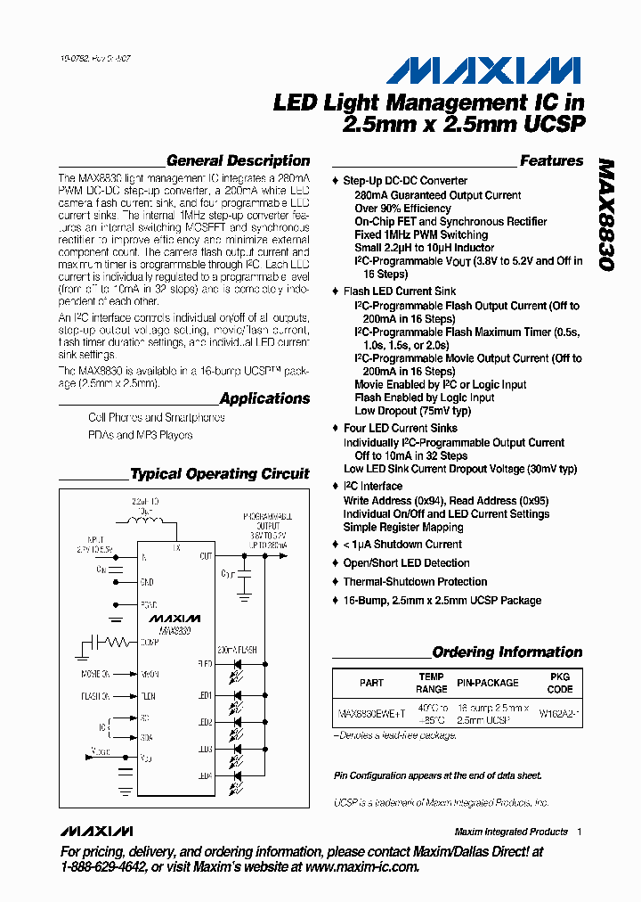 MAX8830EWE_4336826.PDF Datasheet