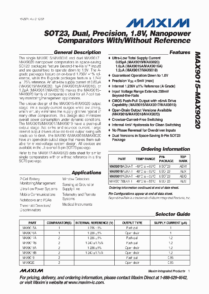MAX901509_4875793.PDF Datasheet