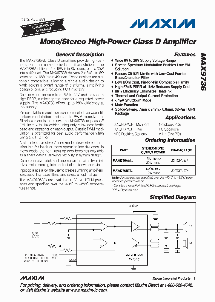 MAX9736AETJ_4507432.PDF Datasheet