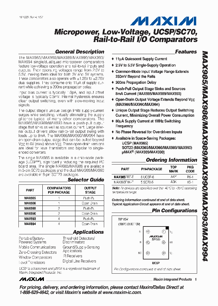 MAX990EUA-T_4226720.PDF Datasheet
