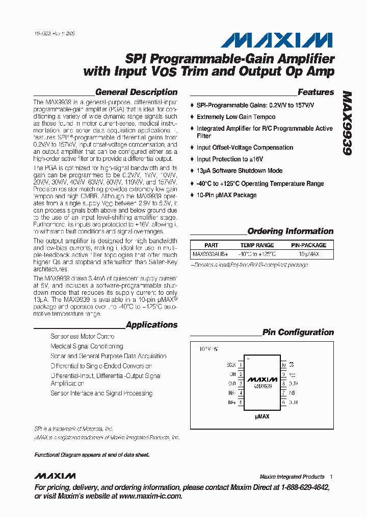 MAX993909_4608405.PDF Datasheet
