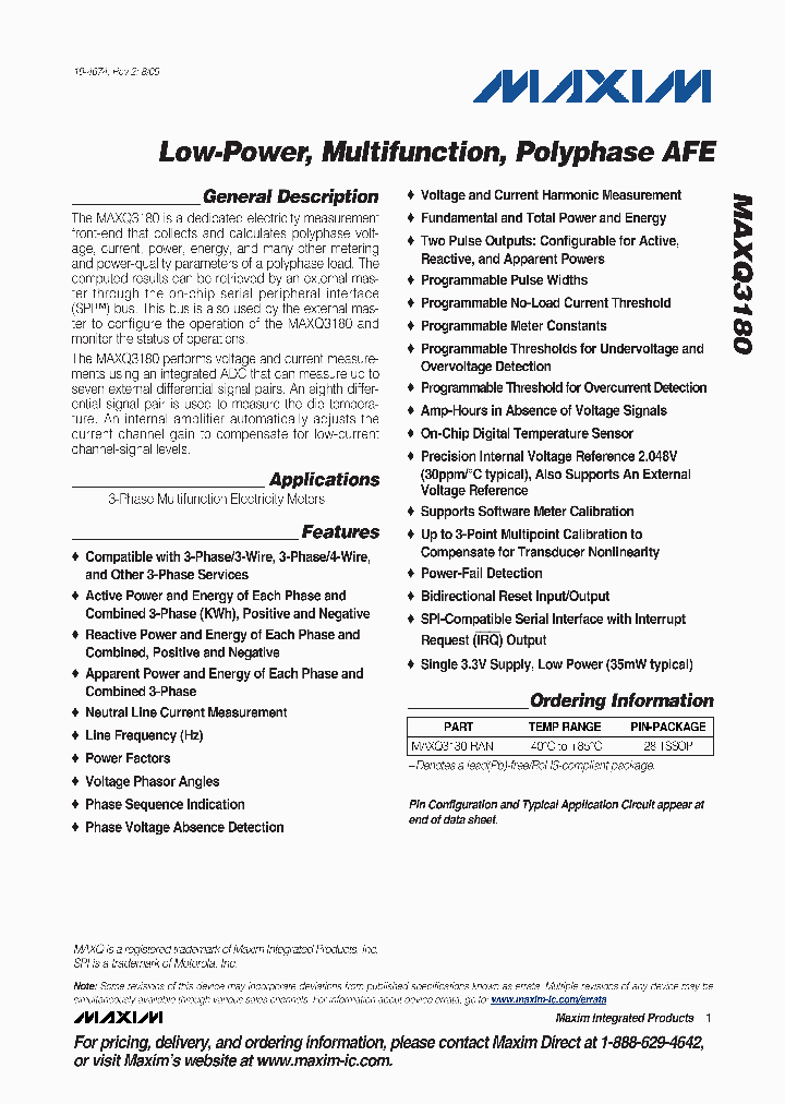 MAXQ318009_4842168.PDF Datasheet