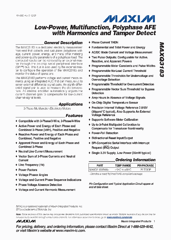 MAXQ3183-RAN_4696093.PDF Datasheet