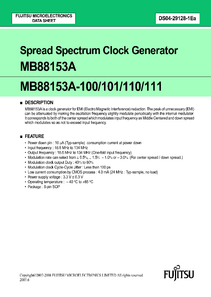 MB88153APNF-G-111-JNEFE1_4701271.PDF Datasheet