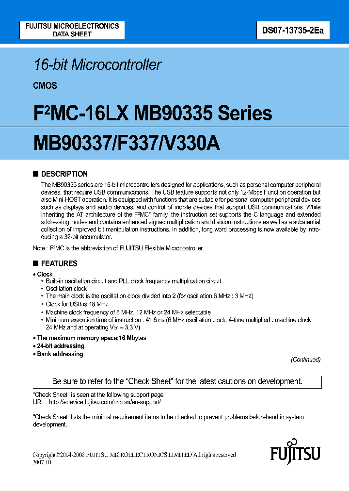 MB9033507_4195414.PDF Datasheet