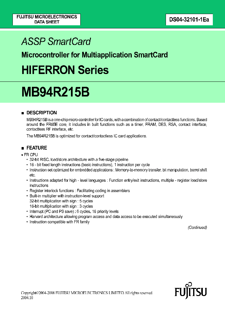 MB94R215B1_4218391.PDF Datasheet