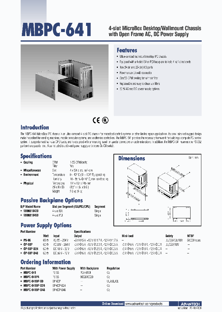 MBPC-641BP-60_4710784.PDF Datasheet