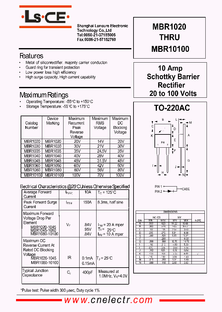 MBR1030_4563437.PDF Datasheet