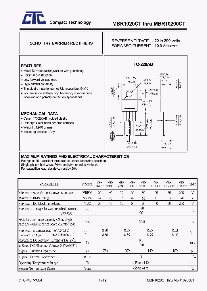 MBR1080CT_4848786.PDF Datasheet