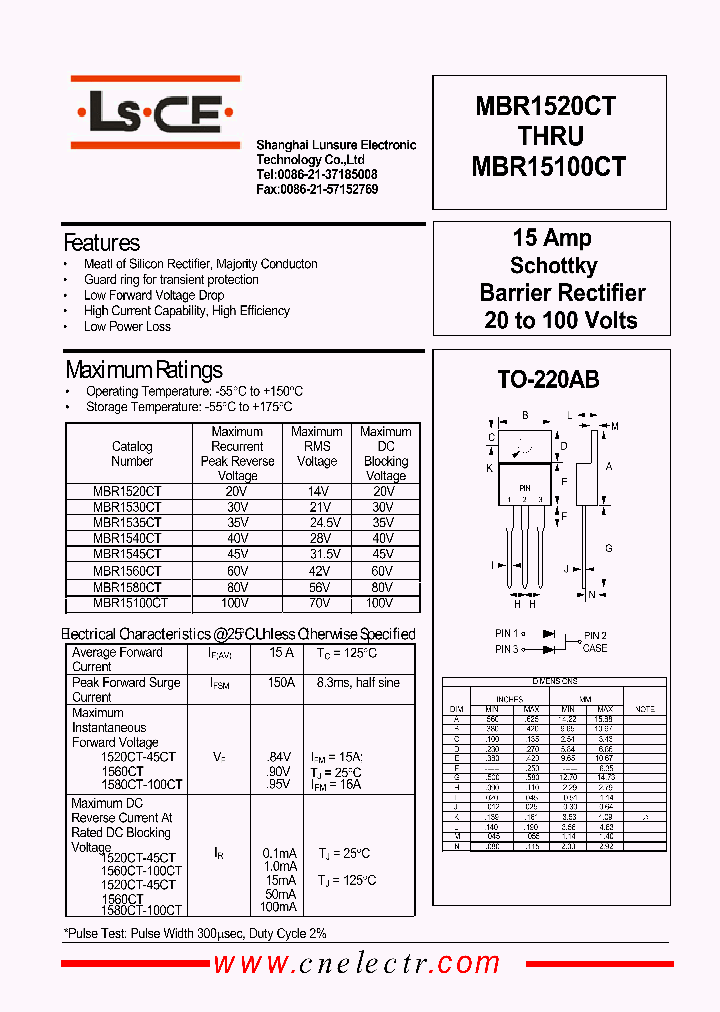 MBR1530CT_4563338.PDF Datasheet