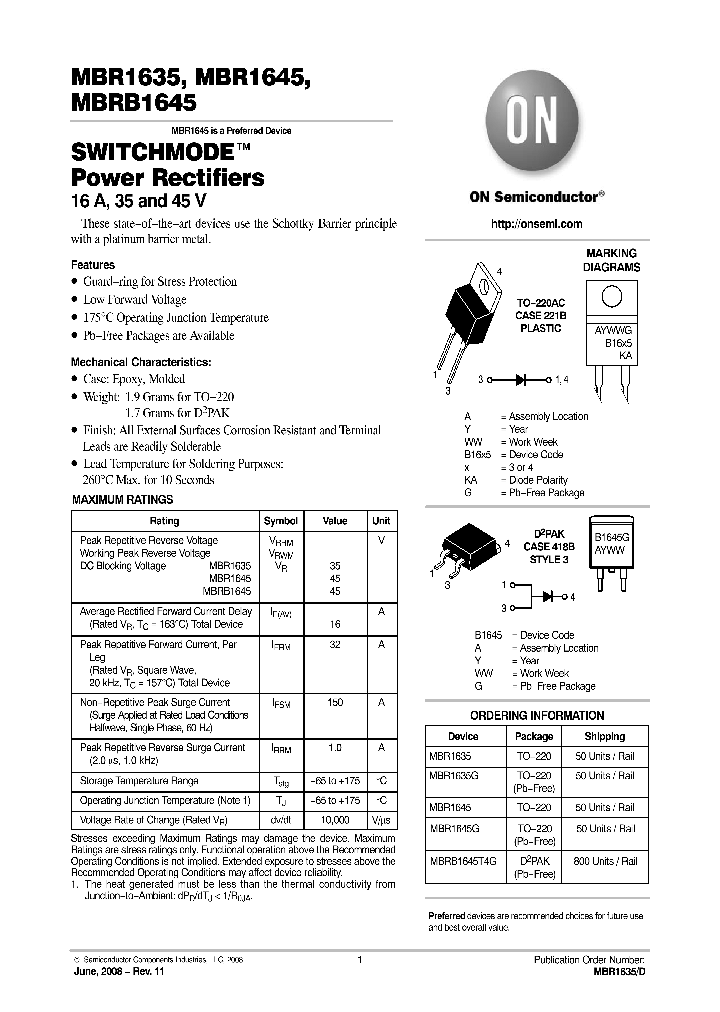 MBR1635_4848799.PDF Datasheet