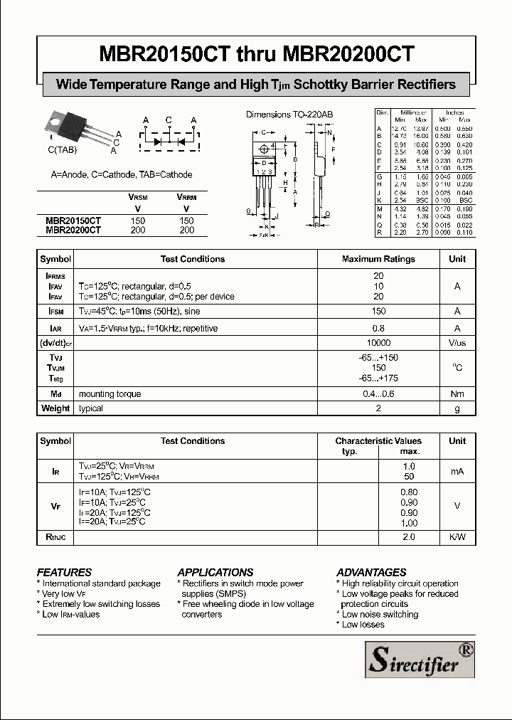 MBR20150CT_4179989.PDF Datasheet