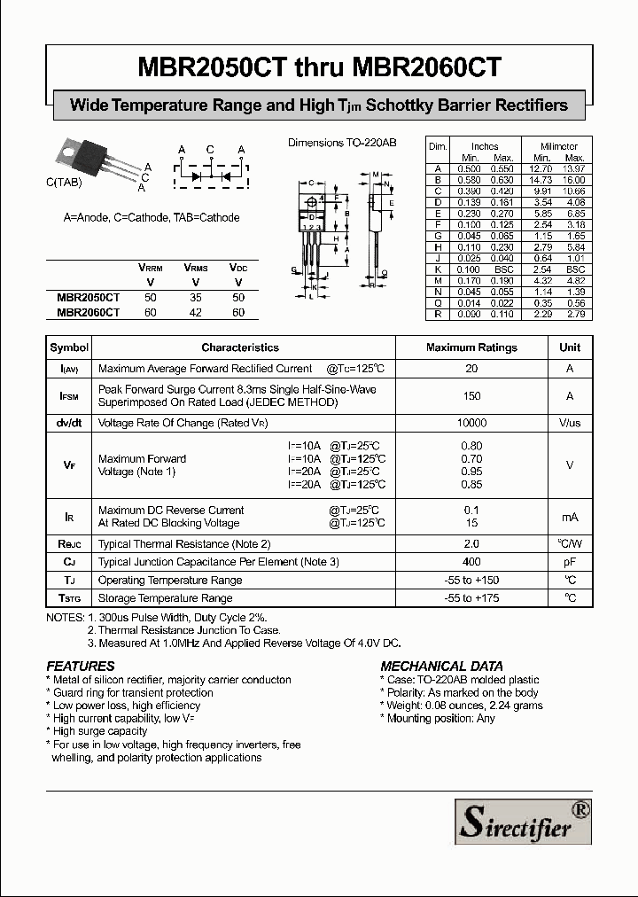 MBR2050CT_4264620.PDF Datasheet