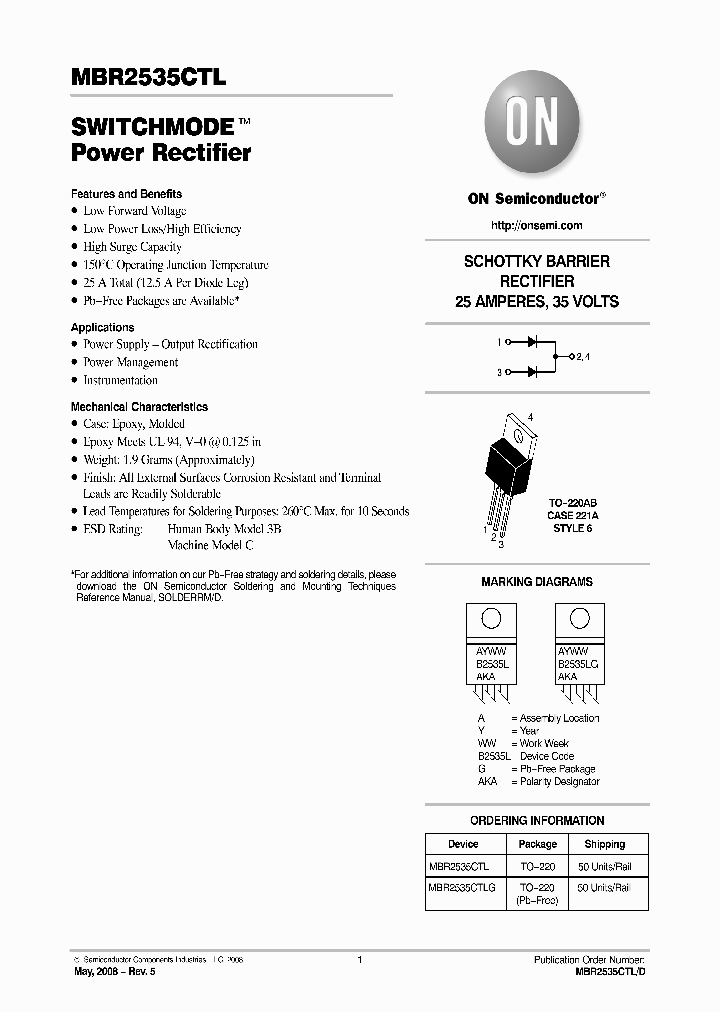 MBR2535CTL08_4554616.PDF Datasheet