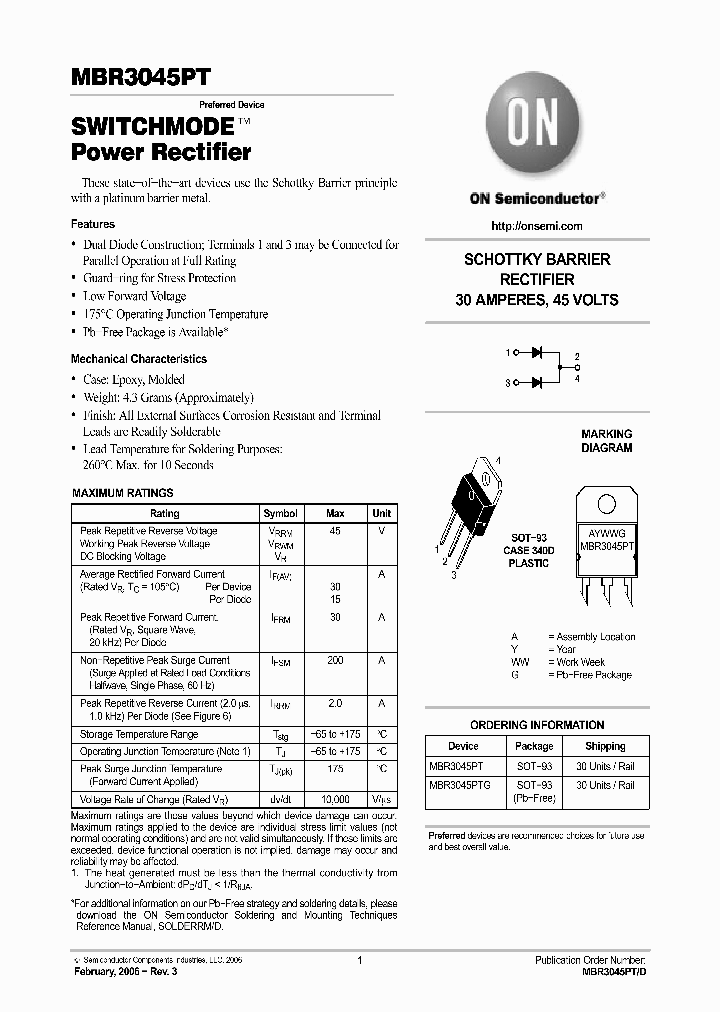 MBR3045PT_4663445.PDF Datasheet