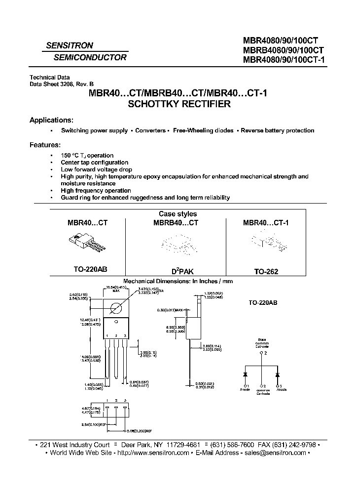 MBR40100CT_4467636.PDF Datasheet