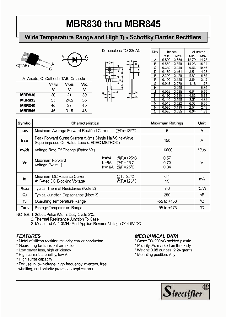 MBR835_4400007.PDF Datasheet