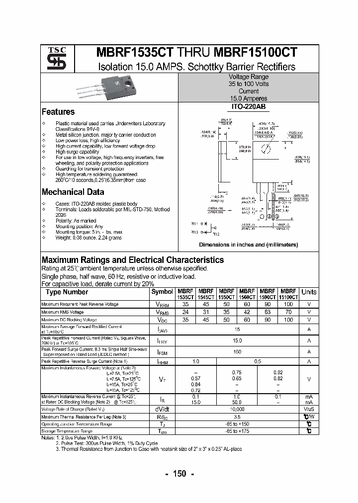 MBRF1535CT_4195654.PDF Datasheet