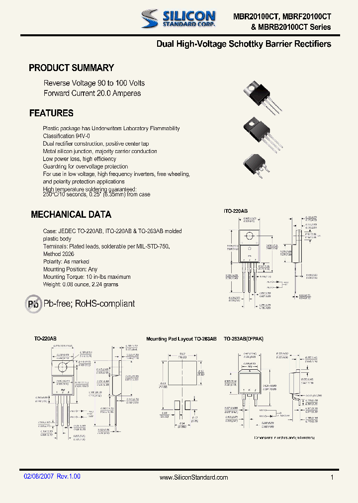 MBRF20100CT_4622939.PDF Datasheet
