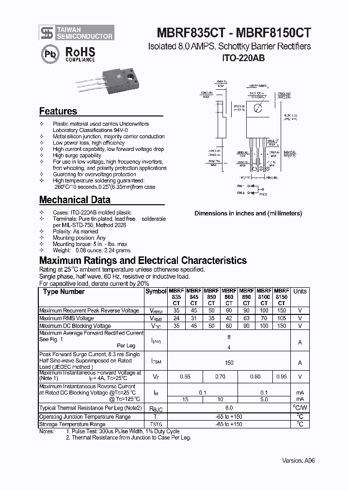 MBRF8150CT_4243652.PDF Datasheet