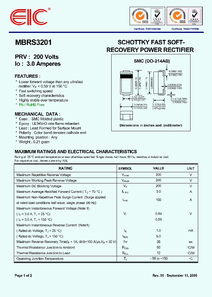 MBRS3201_4203479.PDF Datasheet