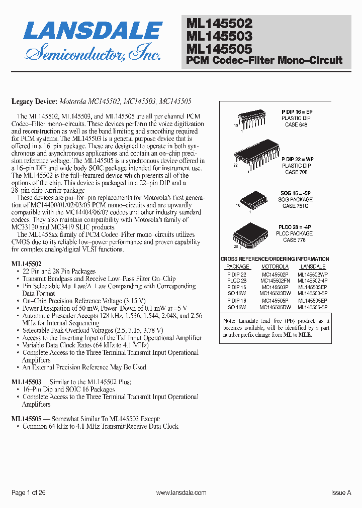 MC145502P_4630839.PDF Datasheet