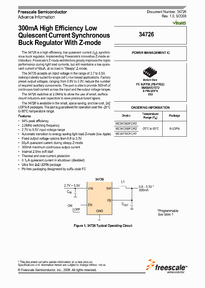 MC34726AFC_4250967.PDF Datasheet
