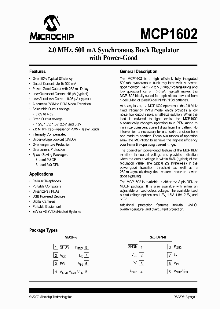 MCP1602_4910075.PDF Datasheet