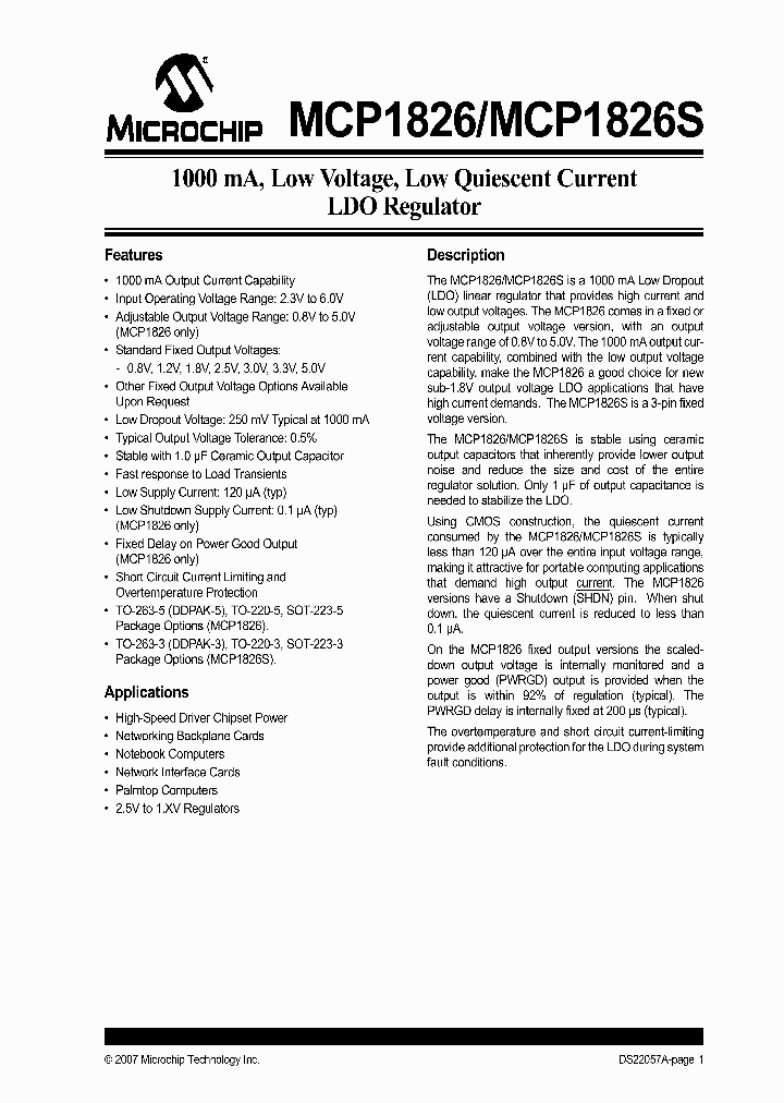 MCP1826ST-3302EAB_4617967.PDF Datasheet