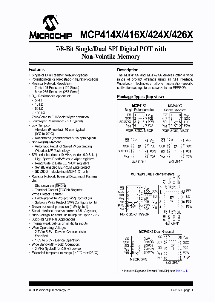 MCP4162-502EMF_4510025.PDF Datasheet
