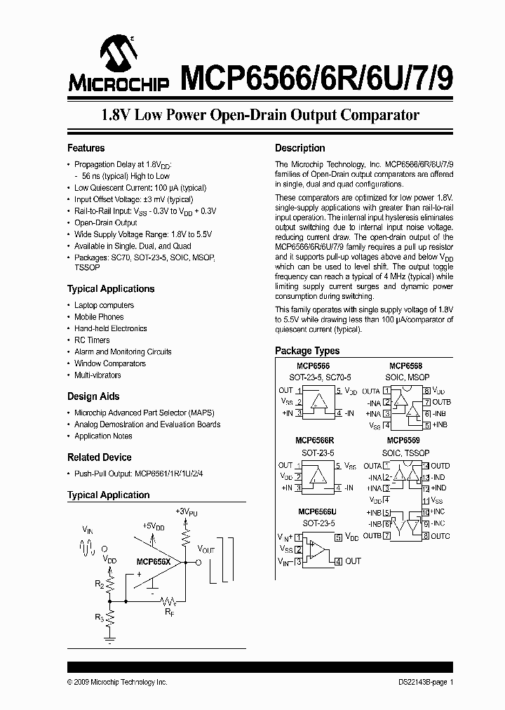 MCP6569T-ELT_4500725.PDF Datasheet