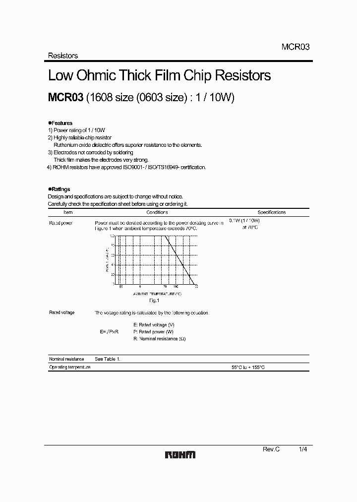 MCR03EZPFL_4669766.PDF Datasheet