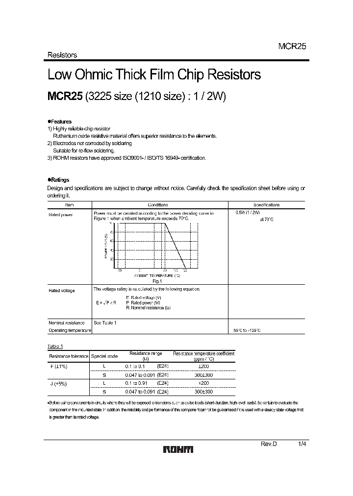 MCR25JZHFL_4595475.PDF Datasheet