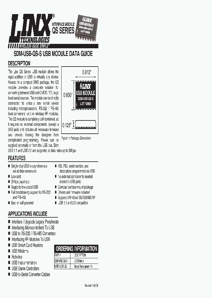 MDEV-USB-QS_4898285.PDF Datasheet