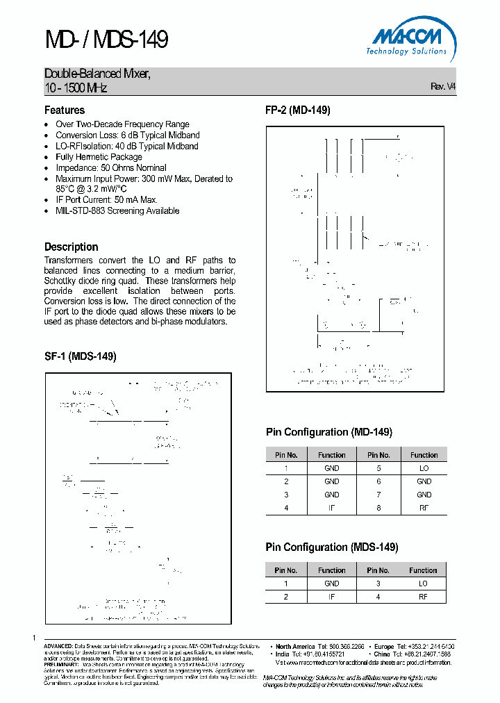 MDS-149_4786898.PDF Datasheet
