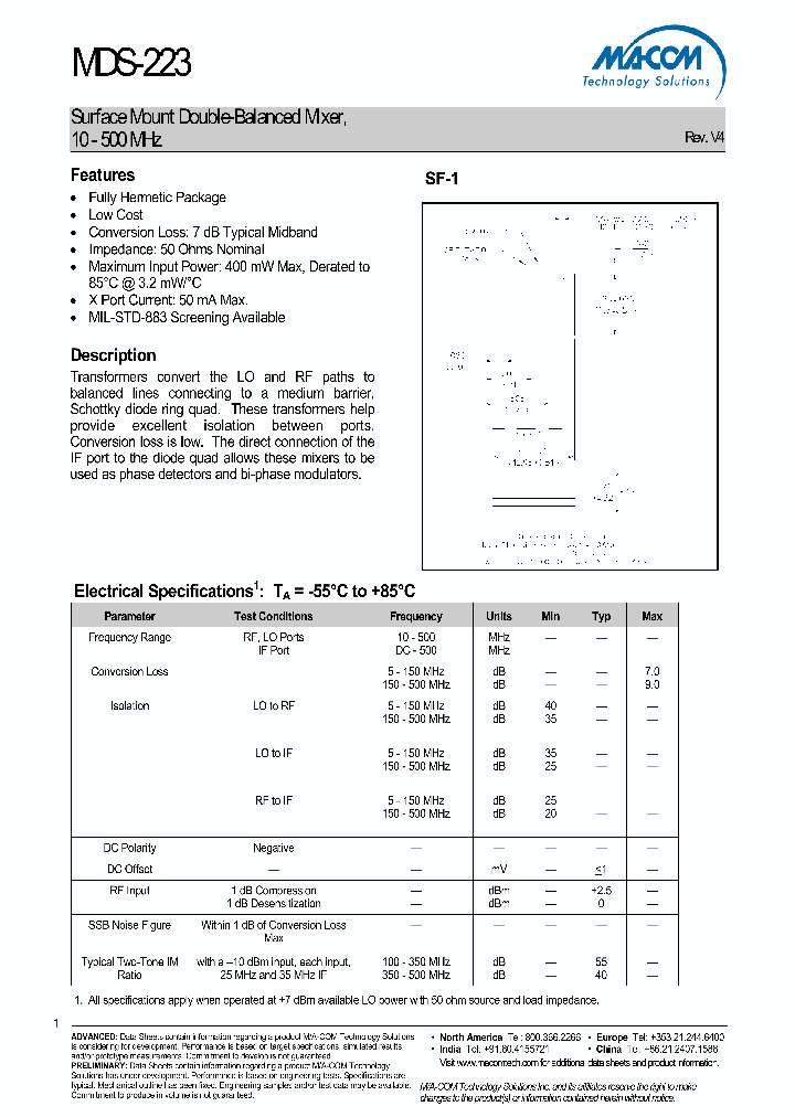 MDS-223_4472546.PDF Datasheet