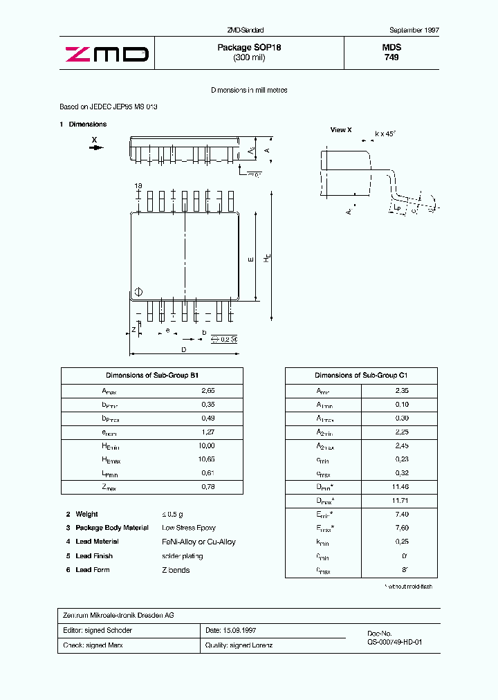 MDS749_4821185.PDF Datasheet