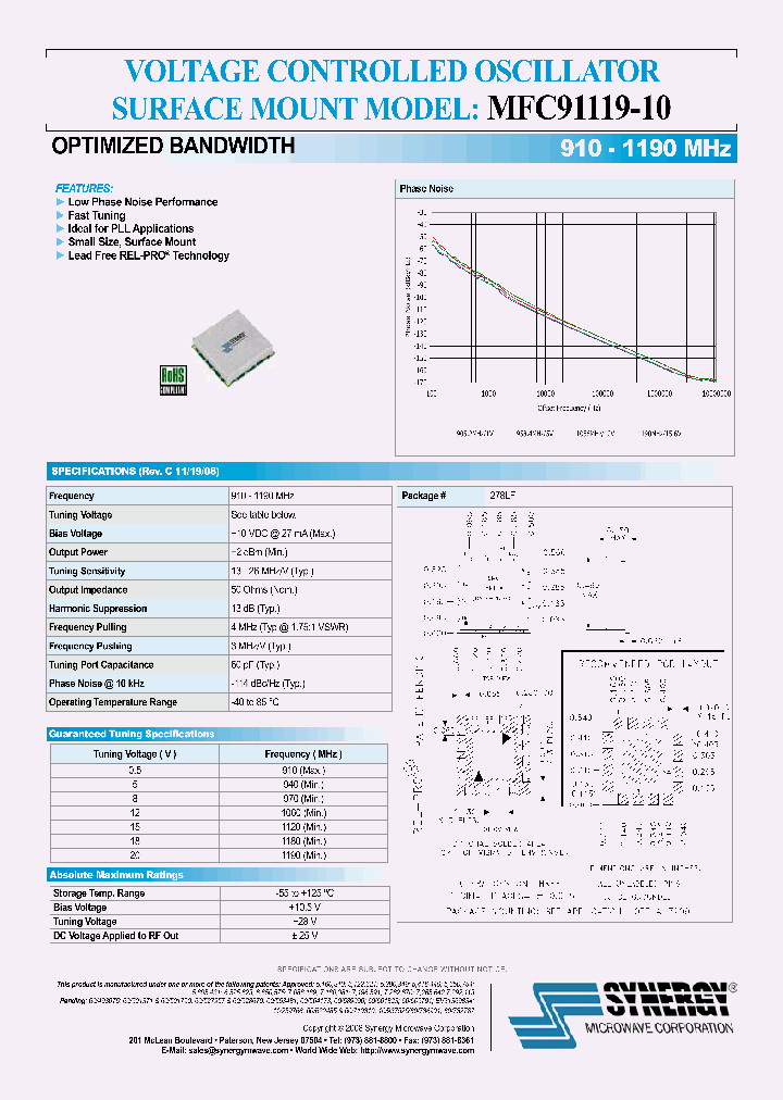 MFC91119-10_4883300.PDF Datasheet