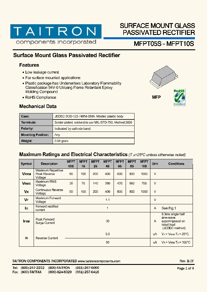 MFPT05S_4222868.PDF Datasheet