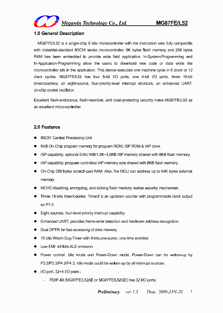 MG87FEL52_4562786.PDF Datasheet