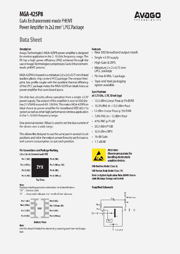 MGA-425P807_4468779.PDF Datasheet