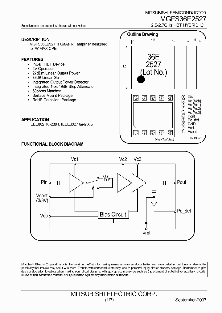 MGFS36E2527_4207445.PDF Datasheet