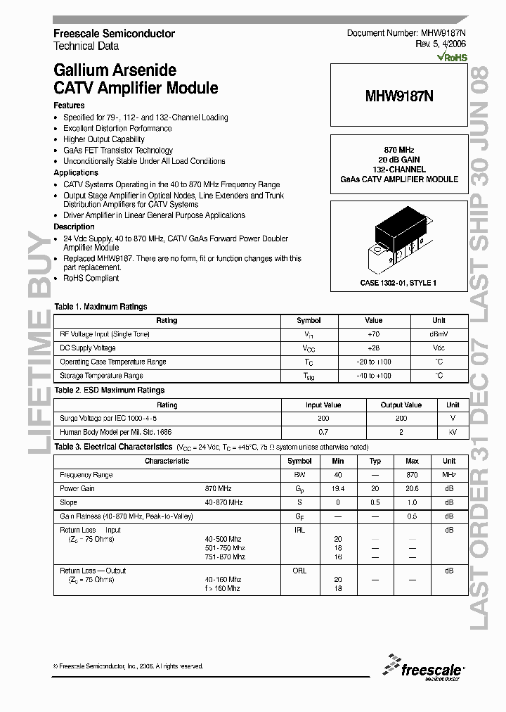 MHW9187N_4187429.PDF Datasheet